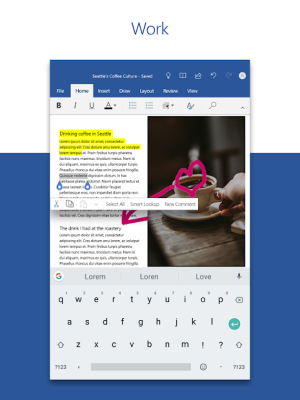 Microsoft Word: Write, Edit & Share Docs on the Go