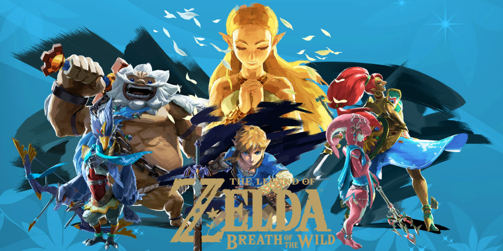 The Legend of Zelda Breath of The Wild logo